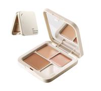 Cream Concealer Palette 3-Color - 1.5g X3 | Contouring Brighten Face Makeup Set | Long-Lasting Skin Tone Foundation For Covering Imperfections Dark Circles Blemishes Beauty Routine