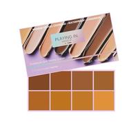 Cream Concealer Palette, 8-Shade Foundation Set, 6.88x3.93 Inch Makeup with Smudge-Proof Feature, Durable Full Coverage Cream, Daily Makeup Kit with Build, Palette for Travel and Gym