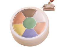 Cream Concealer Palette - Cream Contour Concealer, Easy To Use | All Day Wear Color Correcting Concealers With Ease, Concealers Full Coverage For Dark Circles Outdoor Touch Ups Women