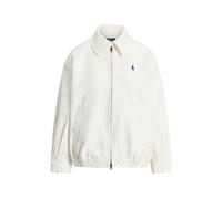 Cream Cortavientos de algodón oversize S