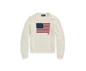 Cream El icónico jersey con bandera M