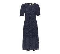 Cream - Elegante Vestido de Encaje Total Eclipse - Dresses - Mujer - Azul - S -