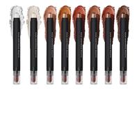 Cream Eyeshadow, Shimmer Stick, Highlighter Liner, Makeup Pen, Long Lasting Waterproof Texture, Smooth Blendable Finish, Multicolors, Ideal For Girls, Holiday And Beauty Look