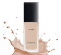 Cream Foundation | 30ml Matte Oil Control Concealer | Long-Lasting Wear Face Makeup Full Coverage for Ladies Daily Travel Dating Work Everyday Commuting Party Banquet