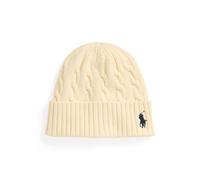 Cream Gorro de algodón en punto de ochos TALLA ÚNICA
