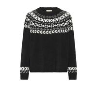 Cream Jersey 'Cherrie' negro / blanco S negro / blanco