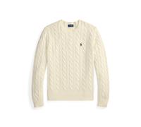 Cream Jersey de algodón de punto de ochos XXL