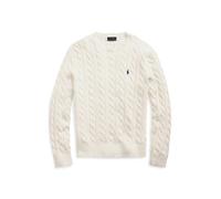 Cream Jersey de algodón en punto de ochos M