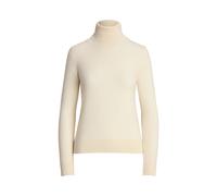 Cream Jersey de cachemira con cuello vuelto XL