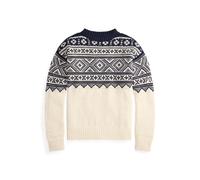 Cream Jersey de cachemira y algodón estampado XXL