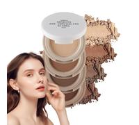 Cream Makeup Palette, Blush Eyeshadow Makeup Kit, Compact & Travel Friendly, 4 in 1 Cosmetics, Ideal for Face, Eyes, Cheeks, Facial Beauty and Everyday Use, 1.57x1.18 in