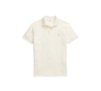 Cream Polo de piqué elástico Custom Slim Fit XXL