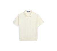 Cream Polo de piqué Standard Fit S