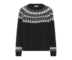 Cream - Prenda de punto con cuello redondo - Knitwear - Mujer - Negro - L -