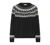 Cream- Prenda de punto con cuello redondo- Knitwear- Mujer- Negro- L- Prenda de punto con cuello redondo