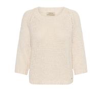 Cream - Prenda de punto de cuello redondo - Knitwear - Mujer - Beige - L -