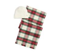 Cream Set de bufanda y gorro de punto TALLA ÚNICA