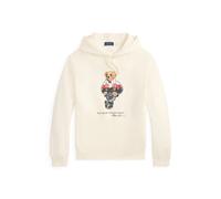 Cream Sudadera de felpa con Polo Bear L