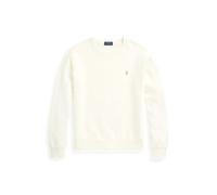 Cream Sudadera de felpa de rizo M