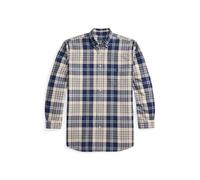 Cream Tallas Grandes - Camisa oxford cepillada con cuadros XLT