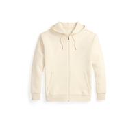 Cream Tallas Grandes - Sudadera de punto doble y cremallera 3LT