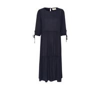 Cream - Vestido Azul Marino con Detalles de Volantes - Dresses - Mujer - Azul - S -