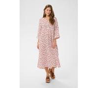 Cream Vestido camisero 'CRBellis' beige / rojo 36-38 EUR
