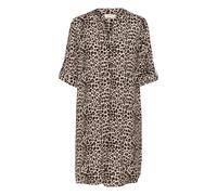 Cream Vestido camisero 'Tiah' beige / negro 36 beige / negro