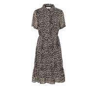 Cream- Vestido corto con estampado de animales- Dresses- Mujer- Negro- 2XL- Vestido corto con estampado de animales