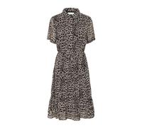 Cream - Vestido corto con estampado de animales - Dresses - Mujer - Negro - XL -