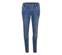 Cream Women's Jeans Pants Mid Waist Skinny Slim, Rich Blue Denim, 28 De Las Mujeres