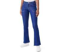 Cream Women's Jeans Slim Fit Bootcut Legs Regular Waistband Midrise Waist, Jeans De Las Mujeres, Bennie Blue Denim,