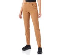 Cream Women's Jeans Twill Skinny Shape Fit Midrise Waist Full-Length Zipper, Pantalones De Las Mujeres, Toasted Coconut,
