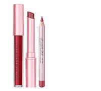 Creamy Nude Lip Liner Set - 3 Pieces Matte Lipstick Combo, Natural Makeup for Travel, Wedding, Party, Night, Day, Spring, Fall, Offices, School, Date, Event, Hydrating Long-Lasting Color