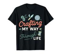 Creando mi Camino a través de la Vida Creador Creativo Diseño Camiseta