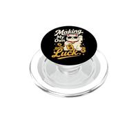 Creando Mi Propia Suerte - Gato de la Fortuna PopSockets PopGrip para MagSafe