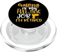 Creando mi Trabajo de Tiempo Completo Estoy Jubilado Crafter PopSockets PopGrip para MagSafe
