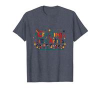 Creando pequeños Artistas: inspirando la Creatividad Joven Camiseta, Hombre, Azul Jaspeado, XXL