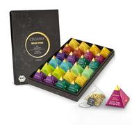 Creano Set de Regalo de Té Bio Organic Herbal Tea Infusión de Hierbas con 12 Bolsitas Piramidales en 9 Variedades Surtidas Sin Cafeína *