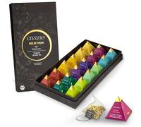 Creano Set de Regalo de Té Bio Organic Herbal Tea Infusión de Hierbas con 18 Bolsitas Piramidales en 9 Variedades Surtidas Sin Cafeína *