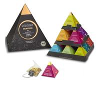 Creano Set de Regalo de Té Bio Organic Herbal Tea Infusión de Hierbas con 24 Bolsitas Piramidales en 9 Variedades Surtidas Sin Cafeína *