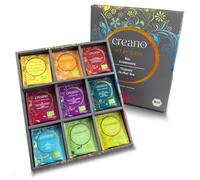Creano Set de regalo de té de hierbas orgánicas "Orgánico Herbal Tea" - 27 bolsas de té orgánicas en 9 diferentes variedades - 54 g