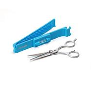 CreaProducts - Tijeras y flequillo CreaClip originales - Como se ve en Shark Tank - Herramienta profesional para cortar el cabello