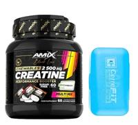 Creapure Amix Masticable + Pastillero (Black Line)