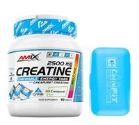 Creapure Amix Masticable + Pastillero (Chewable Energy Tabs)