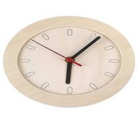 Crear Craft 544260 - Reloj con Marco de Madera (15 cm, Madera contrachapada)