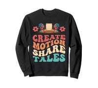 Crear Movimiento Compartir Cuentos Animación Dibujar Boceto Animar Sudadera