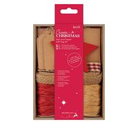 Crear Papel y Fieltro Etiqueta Kit, Plata