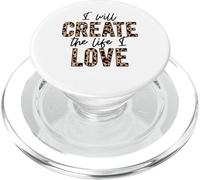 Crearé la Vida Que Amo Amor Positivo Inspirar motivar PopSockets PopGrip para MagSafe