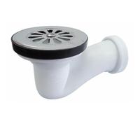 Crearplast c-86 - Valvula sifonica horizontal ducha 1.1/2 diámetro 40 inoxidable 80